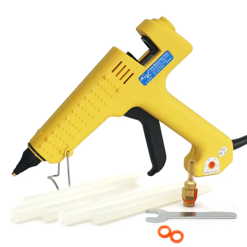 

Hot Melt Glue Gun 200W 250W Temperature Adjustable Hot Gun Industrial Repair Tool with 11mm Glue Stick Professional Glue Gun