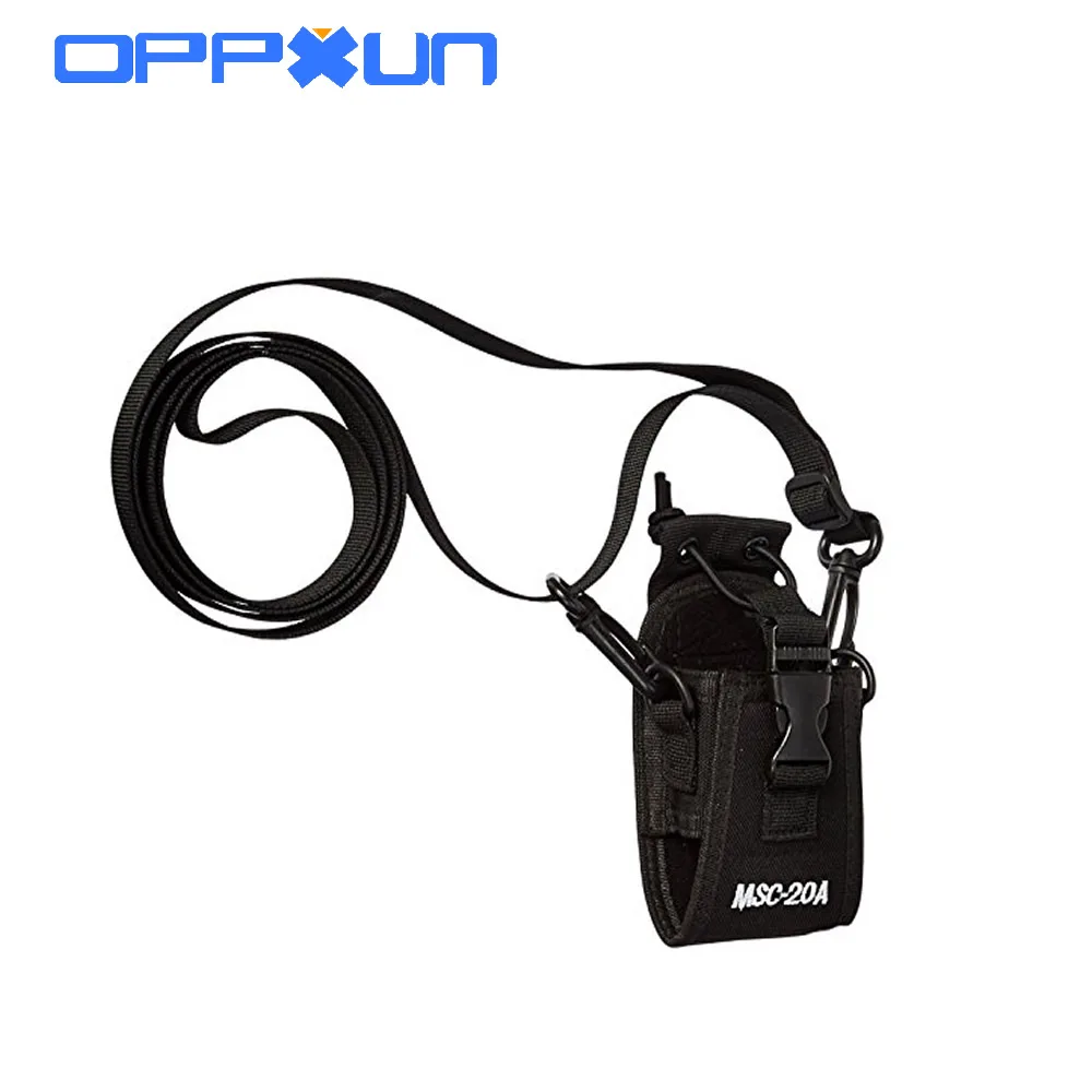 OPPXUN Genera MSC-20A Walkie Talkie Holder Pouch Case for Yaesu Motorola CB Radio BAOFENG UV-5R UV-5RE Plus UV-B5 UV-82 UV-B5