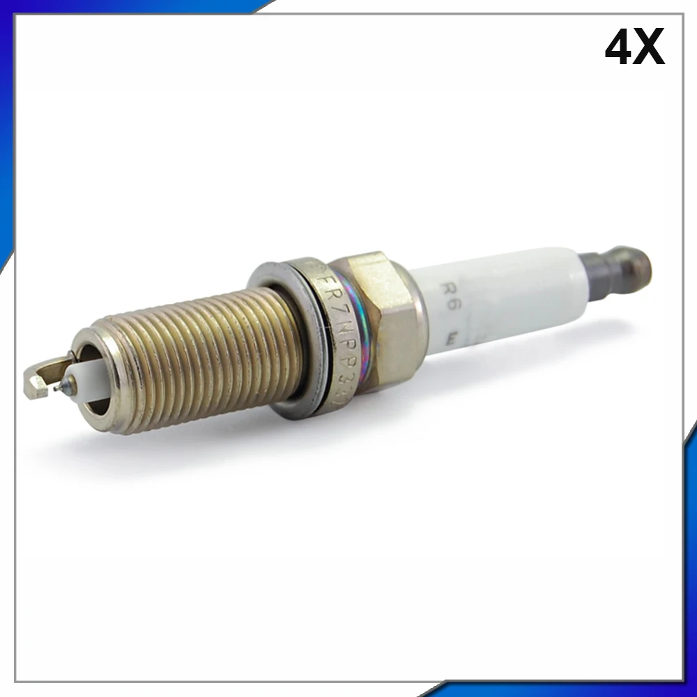 Auto Parts 4pc Spark Plugs FOR BMW E81 E82 E87 E88 E89 E90 E91 E92 E60 E61 F10 323i 325i 330i 523i 525i 530i 530xi 12122158253