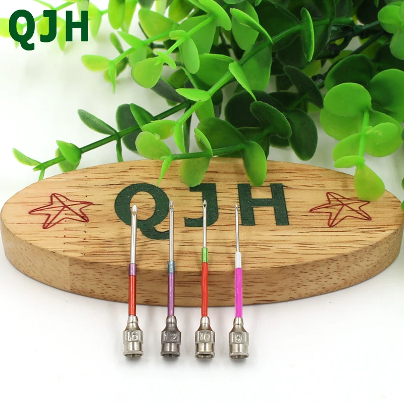 QJH brand 4pcs / set Stainless steel Hand embroidery needle Acupuncture hand embroidery tools Stitch sewing tools DIY hand tools