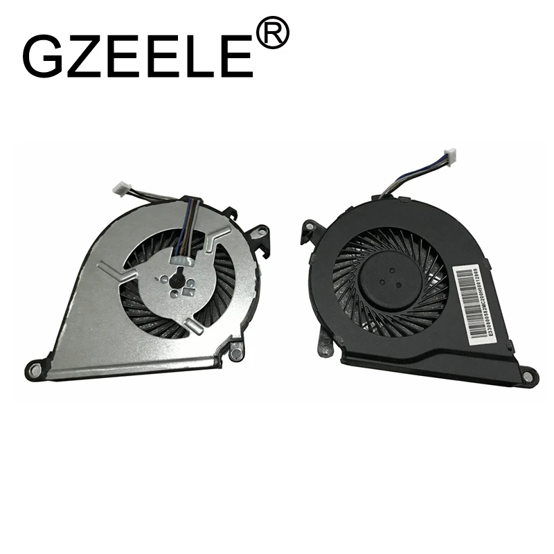 GZEELE Nowy wentylator chłodzący procesor do HP 15-BC 15-BC000 15-BC100 15-BC200 858970 -001 15-BC011TX 15-BC012TX 15-BC013TX 15-BC217TX WENTYLATOR