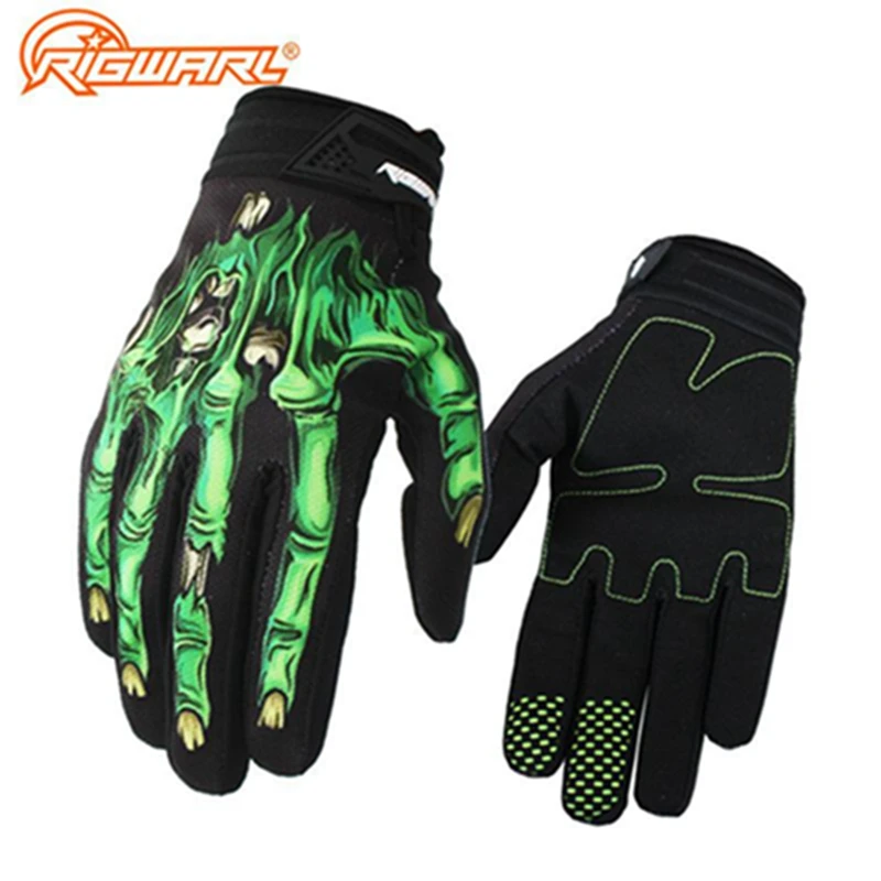 

Motorcycle Riding Winter MTB Cycling Gloves Bicycle Full Finger Bike Gloves Men Outdoor Sports Ghost Claw Pattern Bike Gloves