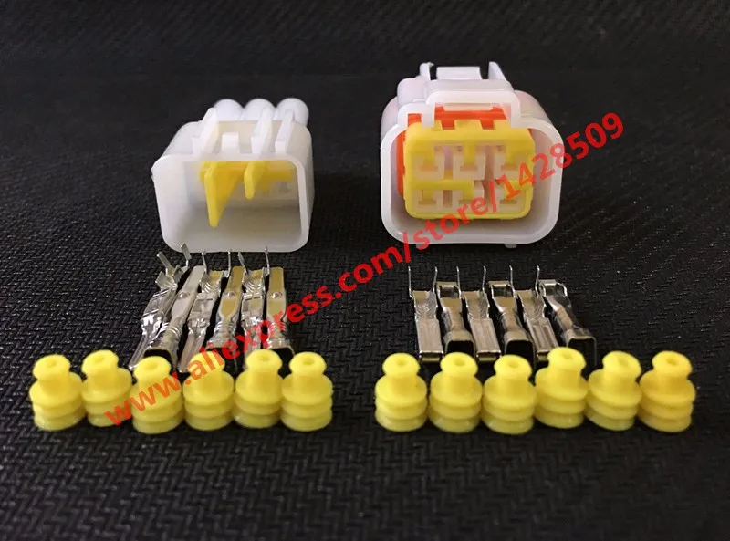 Furukawa 20 Sets 6 Pin FW-C-6M-B FW-C-6F-B Female Male Waterproof Electrical Wire Connector Plug Auto Connectors