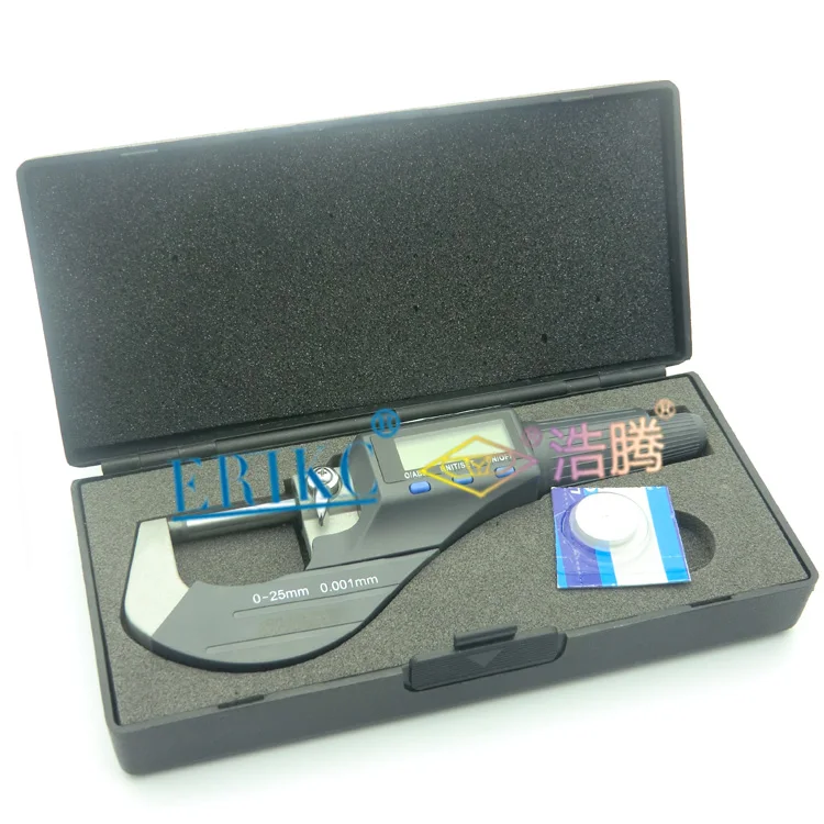 

ERIKC E1024006 High pricise Common rail injector Micrometer for testing Armature Lift Adjusting Shim kit