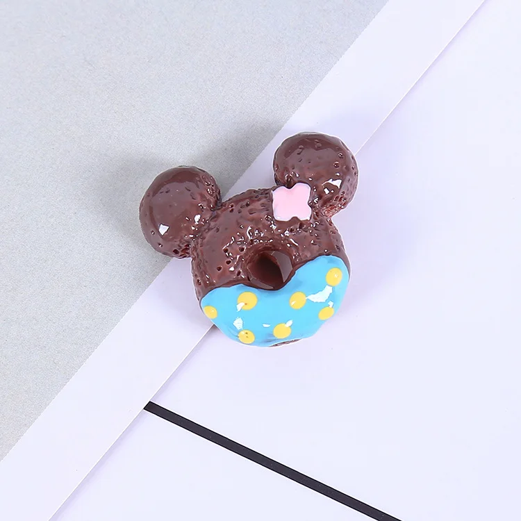 7Pcs Dollhouse Mini Voedsel Donuts Biscuit Miniatuur Keuken Decoratie Voor Kinderen Kid Gift