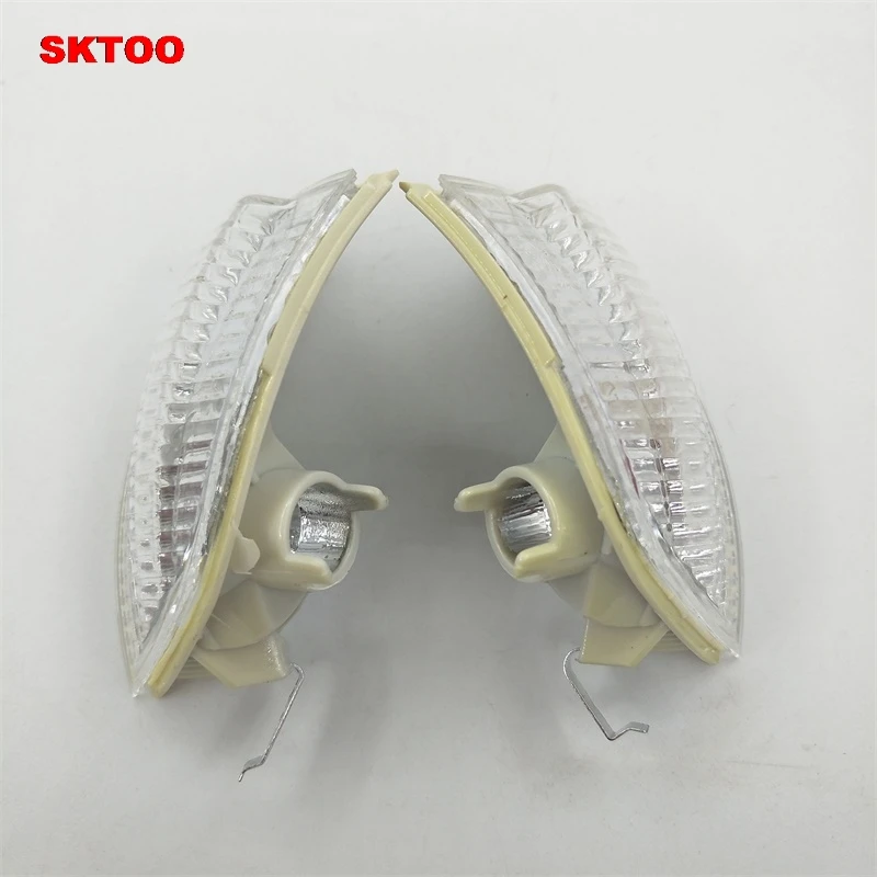 Rearview Mirror Turn Signal Side Mirror Lights  Indicator Car for Ford Focus 2003-2013 For C-MAX 2003-2010 Without Bulb
