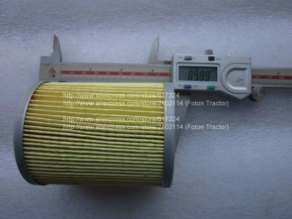 Filtro de combustible de papel para motor Changchai 4LD40B, número de pieza: N85T-28100