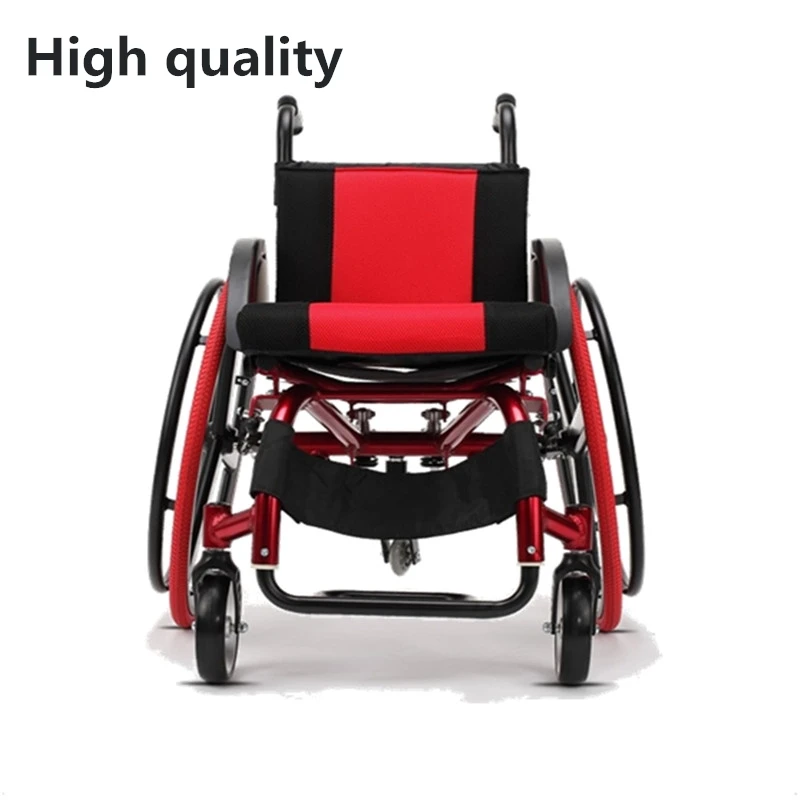 China Power Assist Adult Modern Big Wheel Ultra Lightweight Folding Sport Manual Wheelchair With 24 Inch Inflatable Wheels