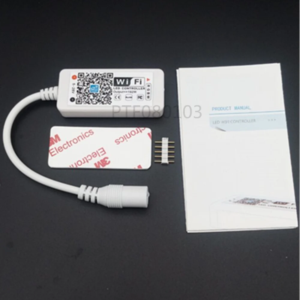 1pcs 192W RGBW Wifi LED RGB Controler DC12V MIni Wifi RGB / RGBW LED Controller for RGB / RGBW LED Strip