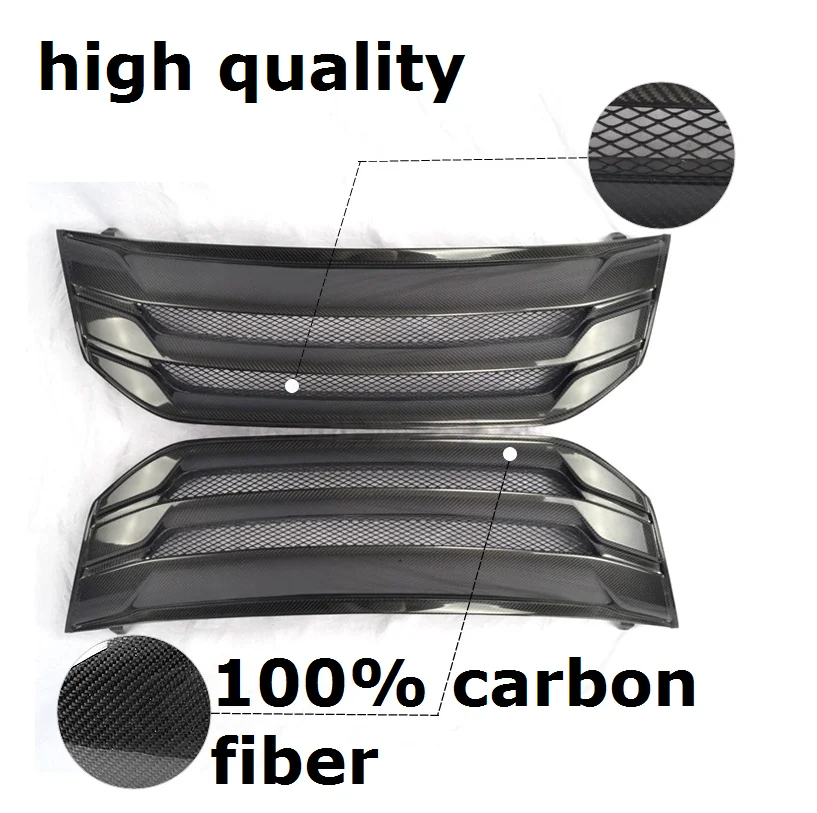 for HONDA Accord Crosstour  Front carbon fiber Car  Grill Car grille