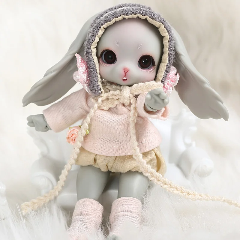 Mewu 1/8 Bjd YOSD Doll Rabbit Version Model Baby Girls High Quality Toys For Birthday Xmas Fashion Joint Doll 1/3 BJD