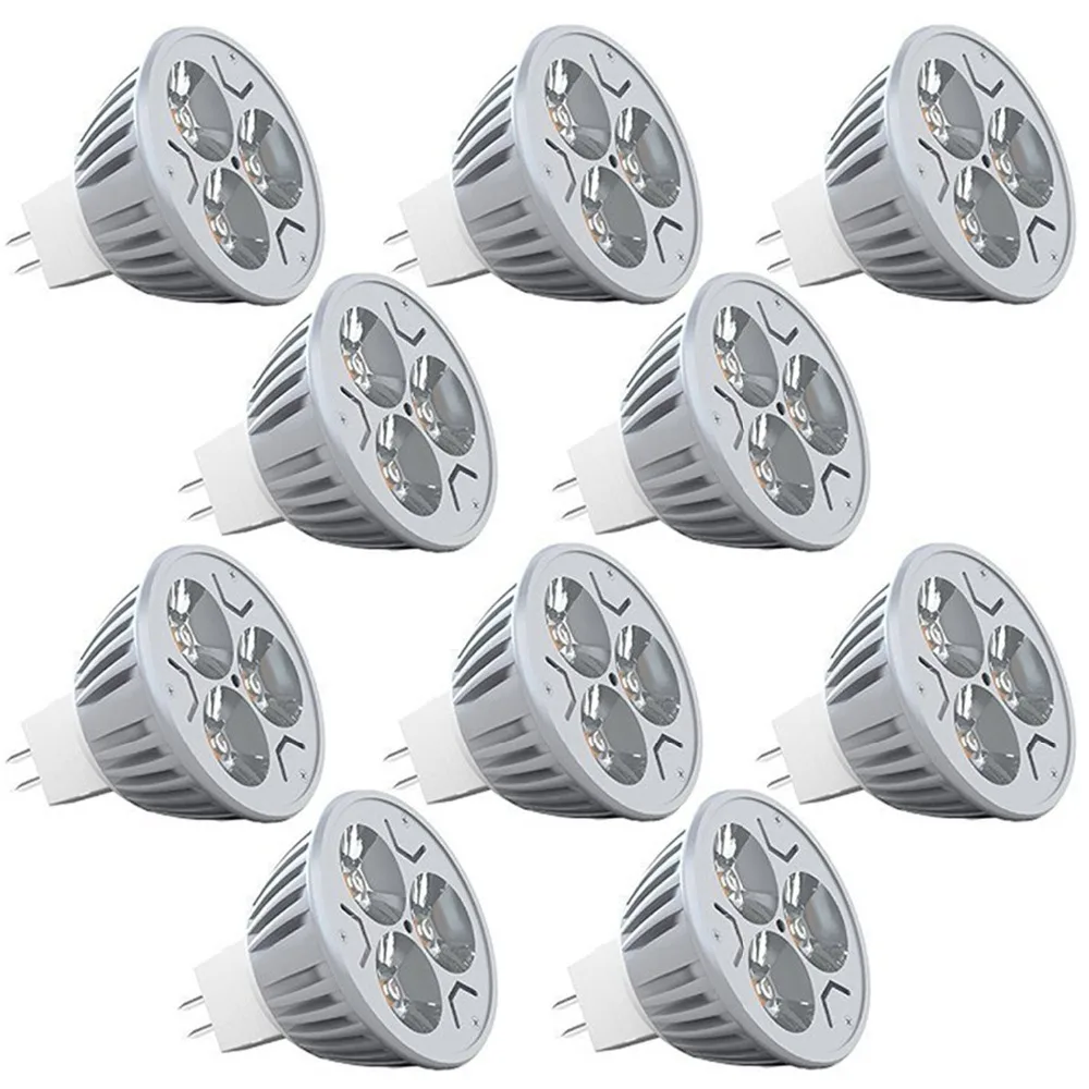 lampada led 10 embutida 3w 12v dimerizavel mr16 branco quente frio super qualidade lampada de led 01