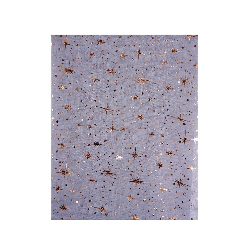 FOXMOTHER New Autumn And Winter Pink Navy Star Print Scarf Women Foil Sliver Hijab Scarves Glitter Galaxy Shawl Wrap Ladies 2019