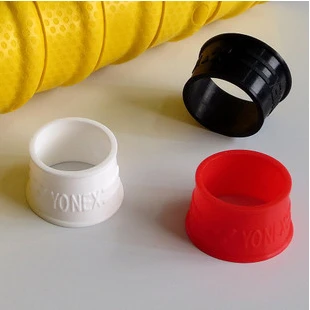 Free shipping(50pcs/lot)badminton racket Silicone ring/handle's Silicone bushing/overgrip