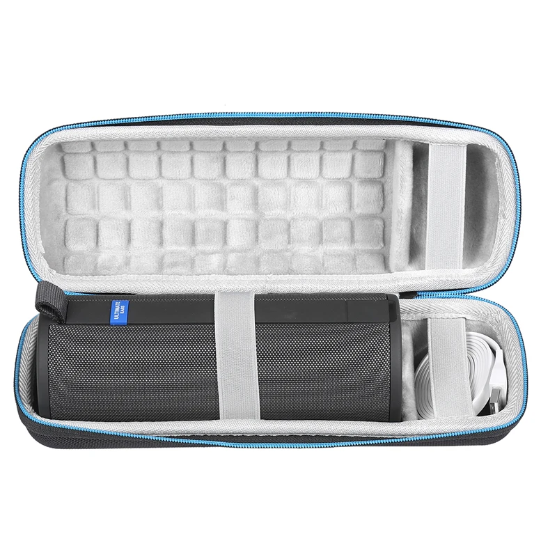 Hard Case for Logitech UE BOOM 3 Wireless Bluetooth Speaker Fits USB Cable and Charger Bluetooth Speaker Bag Speaker Cases