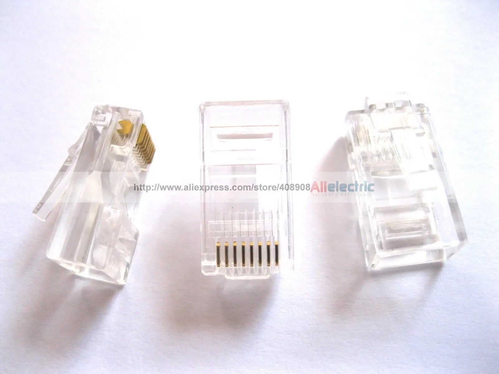 

300 Pcs RJ45 Modular Plug Network Connector CAT5 8P8C