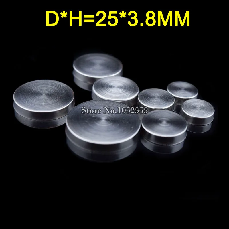 HOT 2000PCS Dia 25mm Stainless Steel Advertising Nails Acrylic Mirror Nails Glass Fixing Screws Decoration Caps Hardware