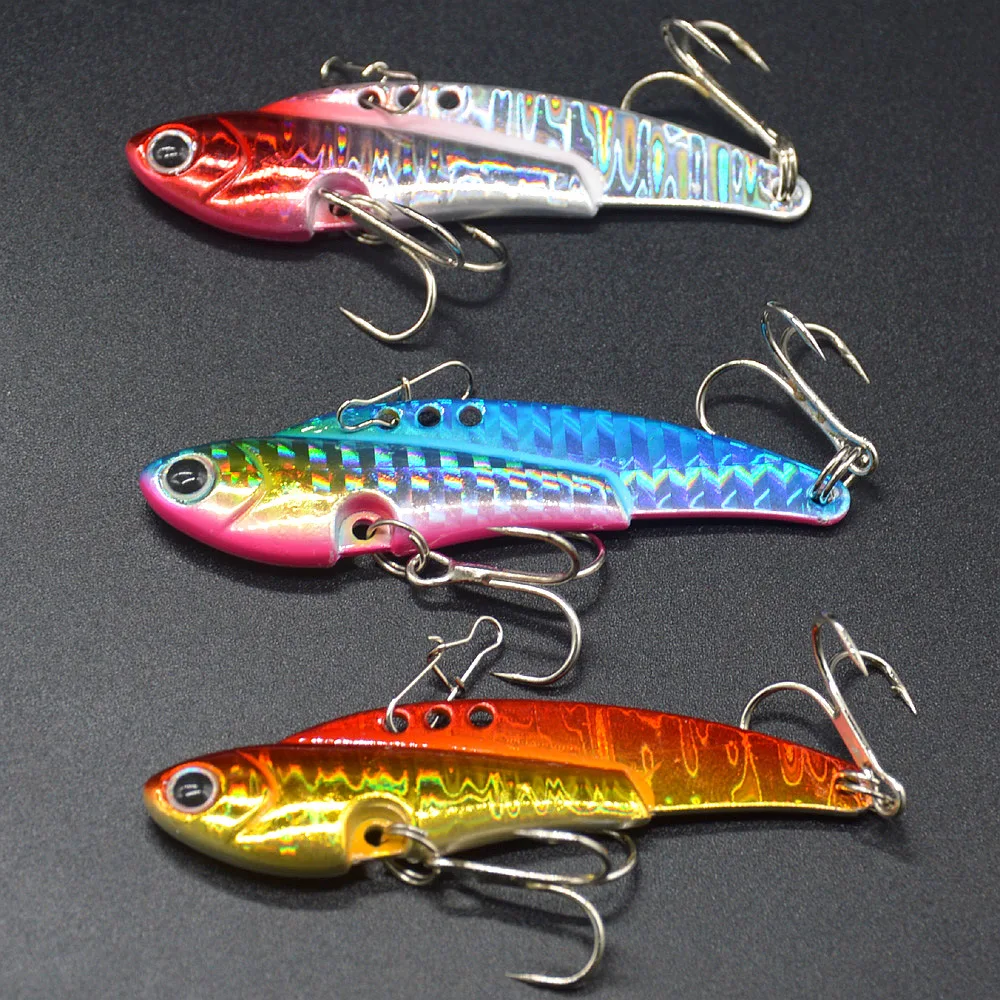 Angeln Vibrationsköder Alle Schwimmtiefe Metall VIB Jigging Kunstköder Süßwasser Meerwasser 20 g/6 cm Harter Köder 1 Stück Verkauf – Detail 7