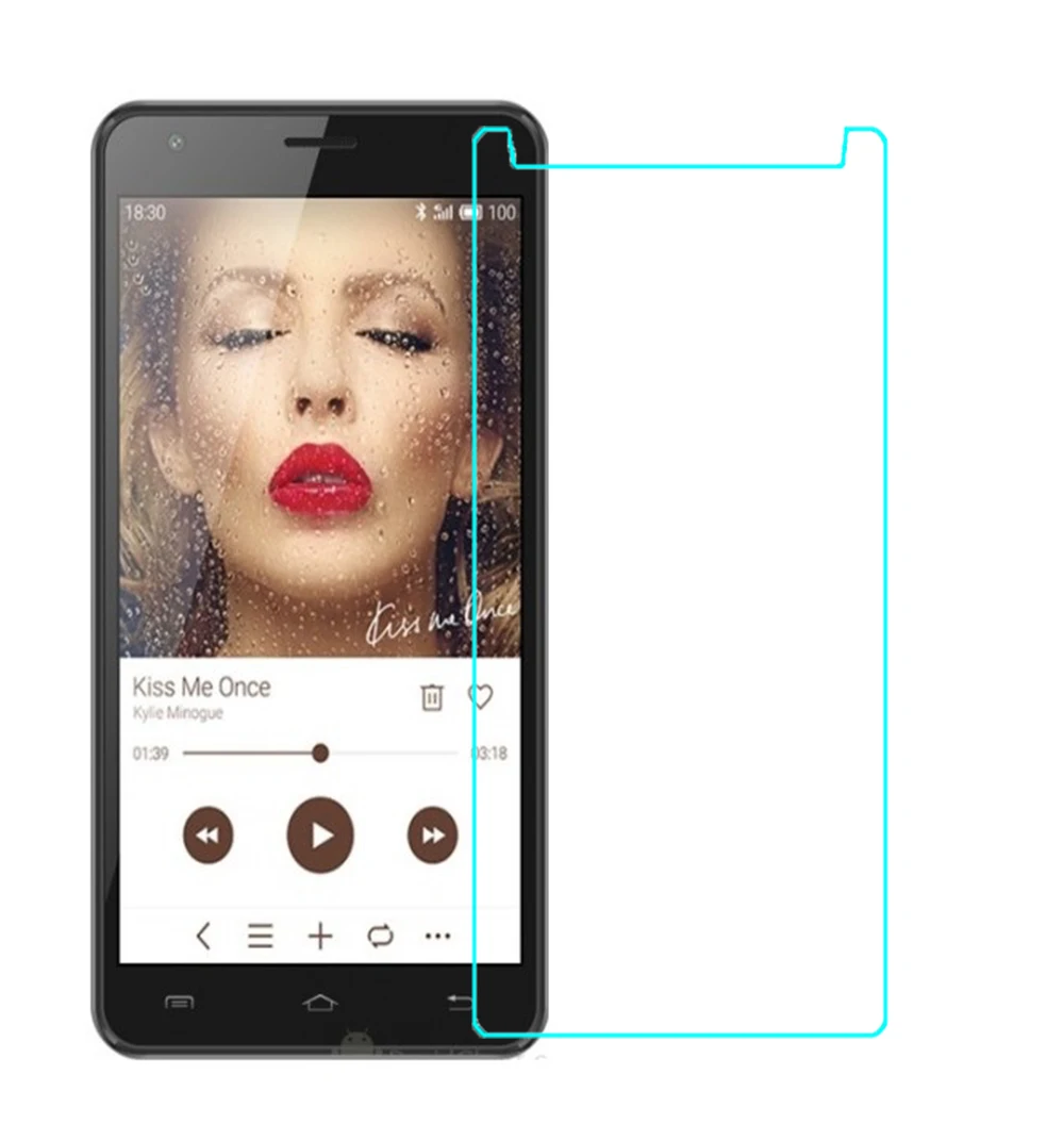 Tempered Glass  for DEXP Ixion ES355 Ice  9H Explosion-proof Protective Film Screen Protector cover FOR DEXP Z355 AS160