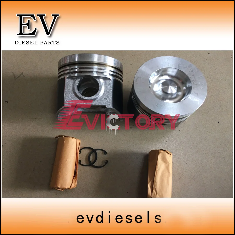 For Bobcat excavator V3300 V3300T V3300-DI piston and piston ring set