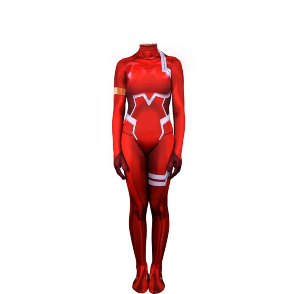 Ensemble deux pièces pour enfants, costume de Cosplay, tenue de combat, Halloween, pour adultes, cadeau, collection DARLING in the FRANXX 02 ZERO