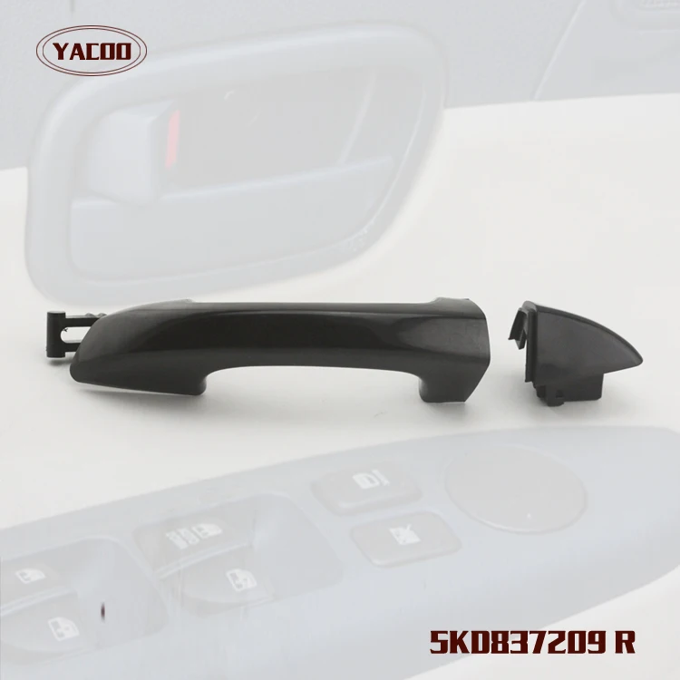 FREESHIPPING 1PCS  FR  RR = RL   OUTSIDE DOOR HANDLE FOR  SKODA SUPERB 2009-2013 5KD837209 5KD837210