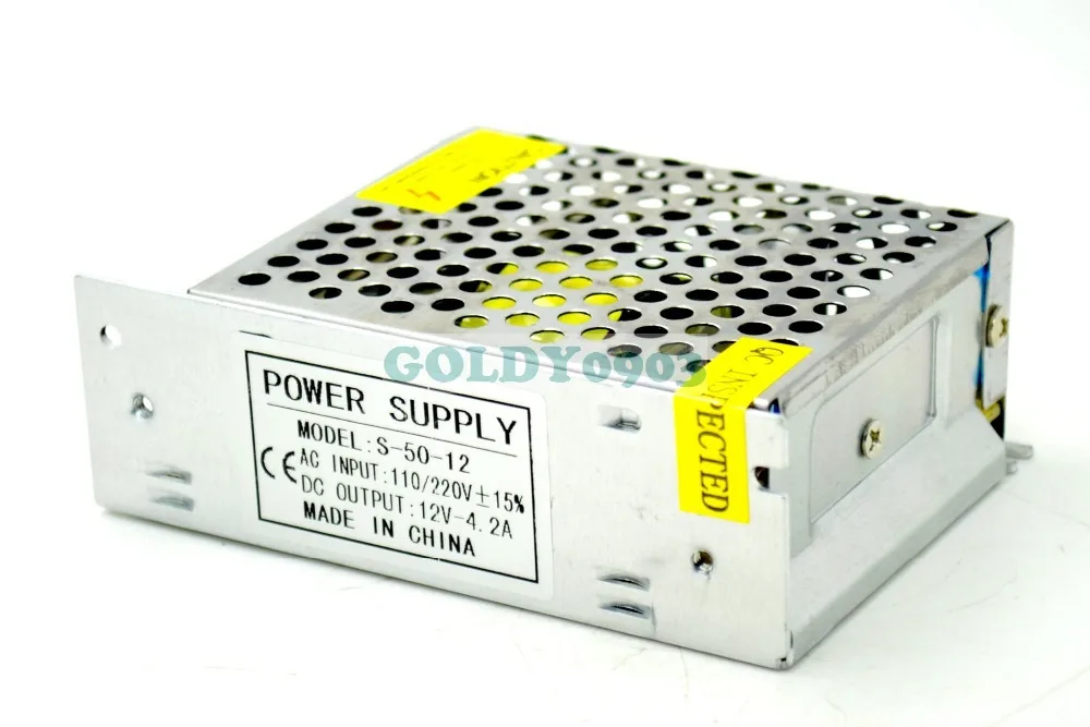 S-50-24-interruptor adaptador de fuente de alimentación, salida DC24V, 50W, 110V/220V