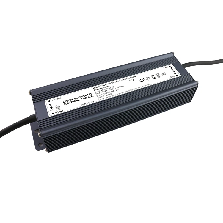 

DC24V 80W Triac dimmable led driver 24V power supply 24V Waterproof led light transformer,PWM output,AC90-130V/AC180-250V input