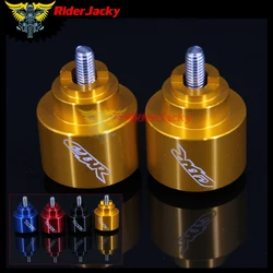 RiderJacky Motorcycle Golden Bar Ends For Honda CBR 600 900 929 954 RR 1000 1100 CB 599 919 VFR 800 GL1800