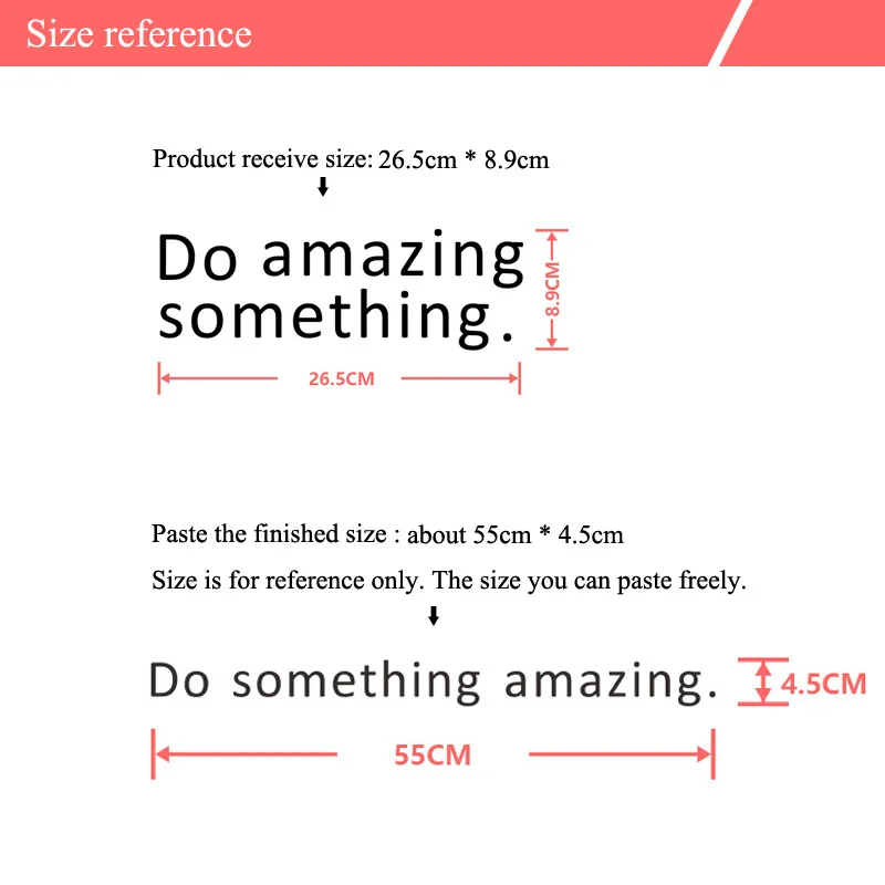 Do Something Amazing Inspirational Wall Sticker For Living Room Bedroom Decor Modern Home Decoration Decals Proverbs Wallpaper