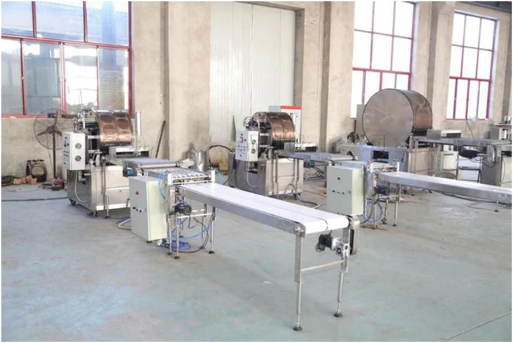 시간 당 4500 pcs 자동 chapatti 만드는 기계/봄 롤 프레스 기계