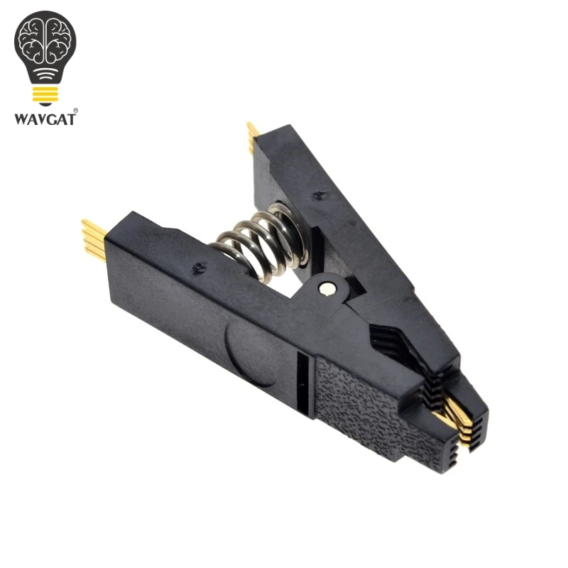 WAVGAT Programmer Testing Clip SOP8 SOP16 SOP SOIC 8 16 SOIC8 SOIC16 DIP8 DIP 8 Pin IC Test Clamp