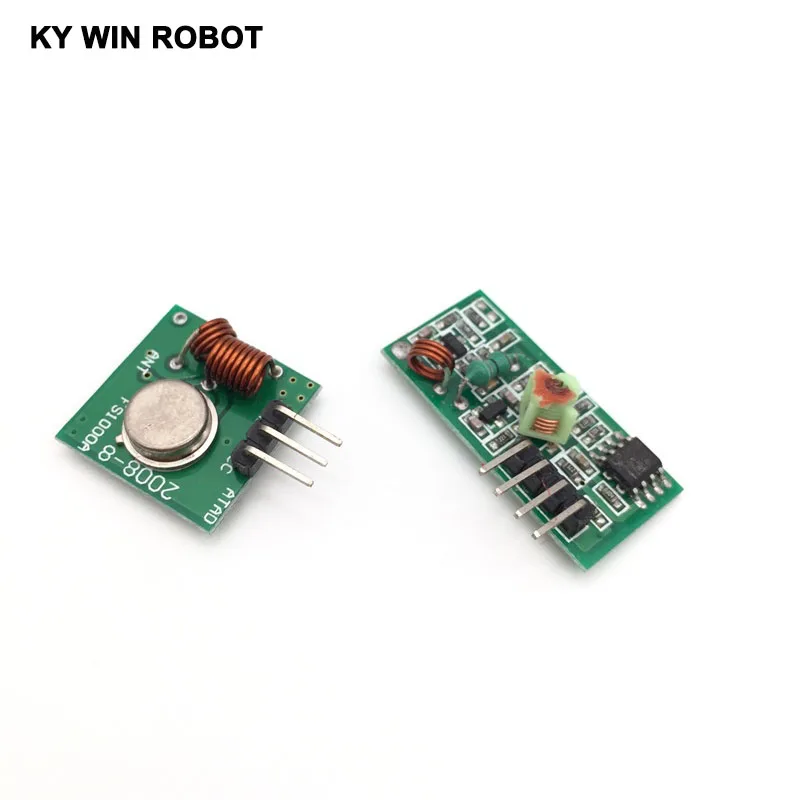 433Mhz RF Transmitter and Receiver Module Link Kit for ARM/MCU WL DIY 315MHZ/433MHZ Wireless for arduino Diy Kit