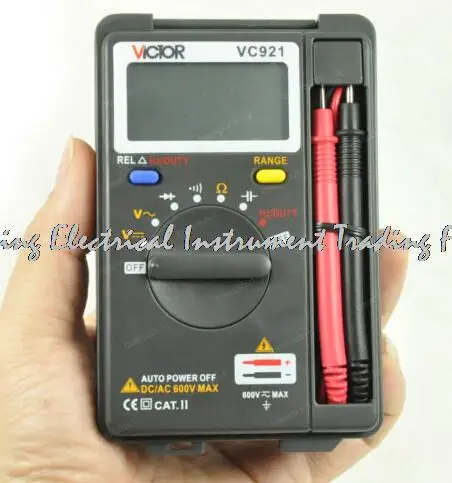 Fast arrival VICTOR VC921 DMM Integrated Personal Handheld Pocket Mini Digital Multimeter