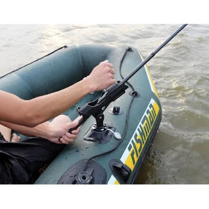 Inflatable boat accessory, raft fishing tool, holder device rod, PVC Board Support, kayak fixer, assembly angle A09016 9 Main Sales Support Caiaque - №5