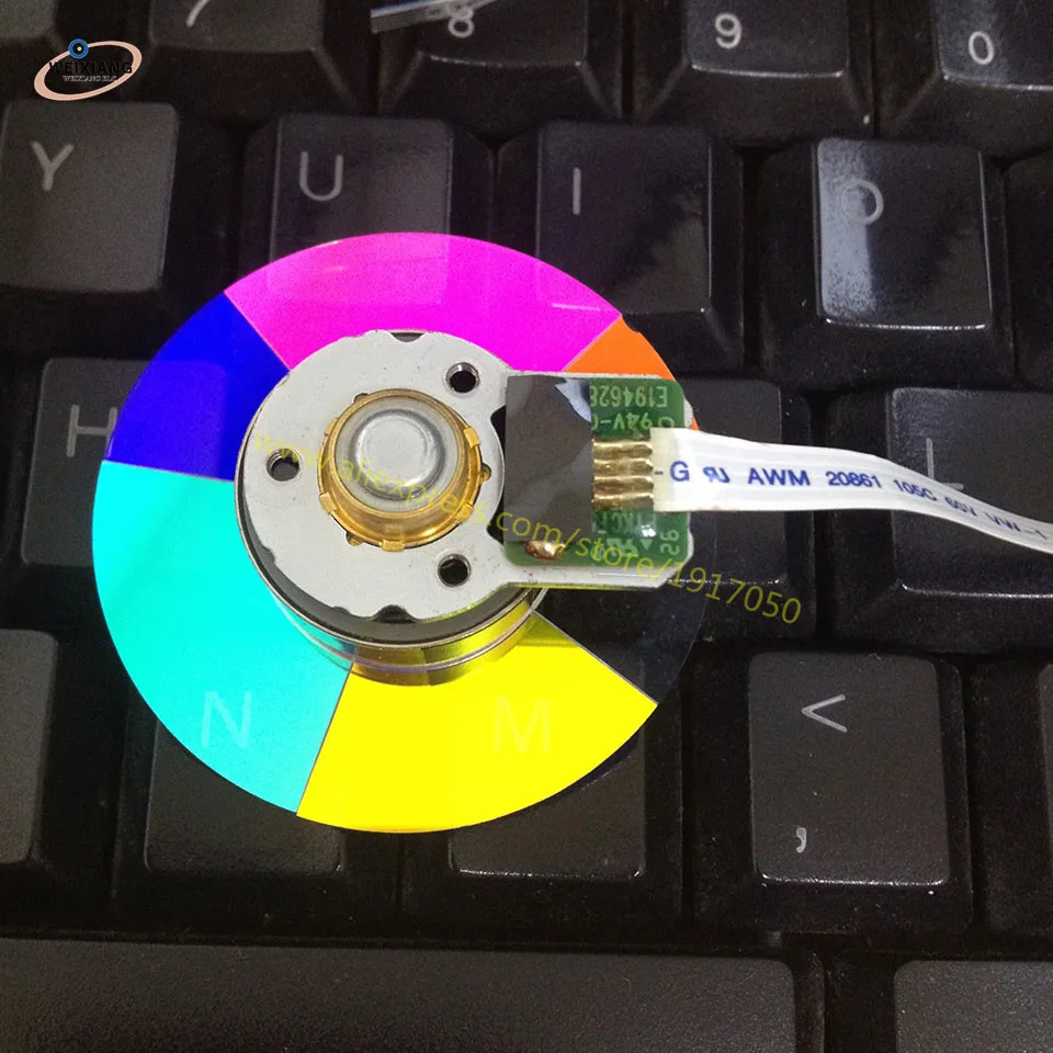 Цветное колесо для проектора Optoma GT750E, 6 сегментов, 40 мм