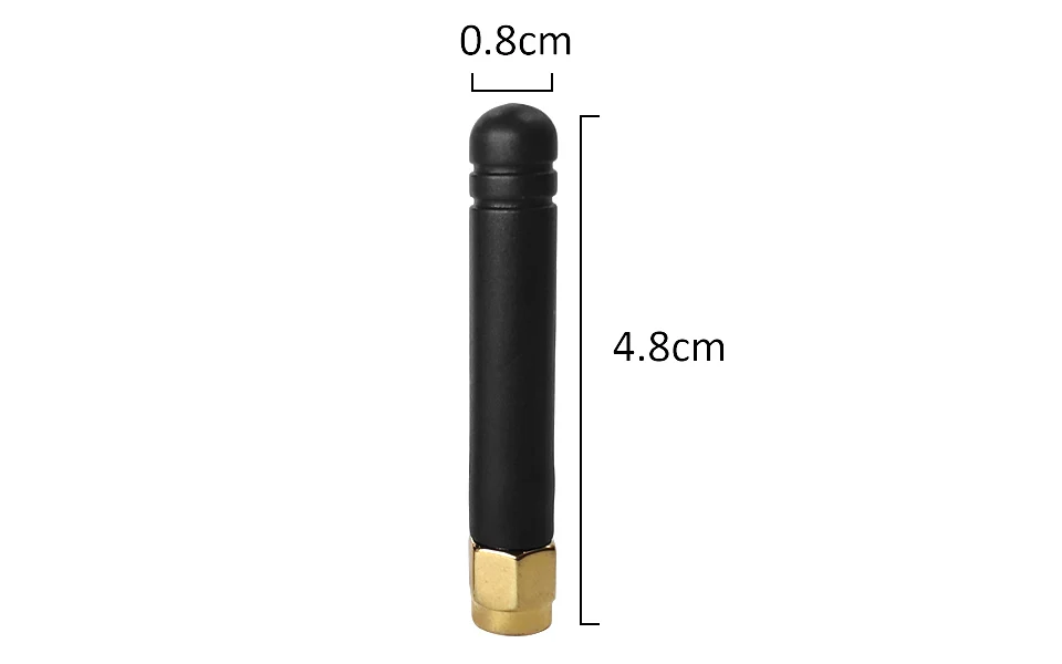 5 Stück 433MHz Antenne mit 3dBi Verstärkung SMA Stecker LoRa Antenne 5cm Meshtastic LoRa Antenne LoRaWan MeshCore Gateway Antenne RG1.13 Pigtail – Detail 5