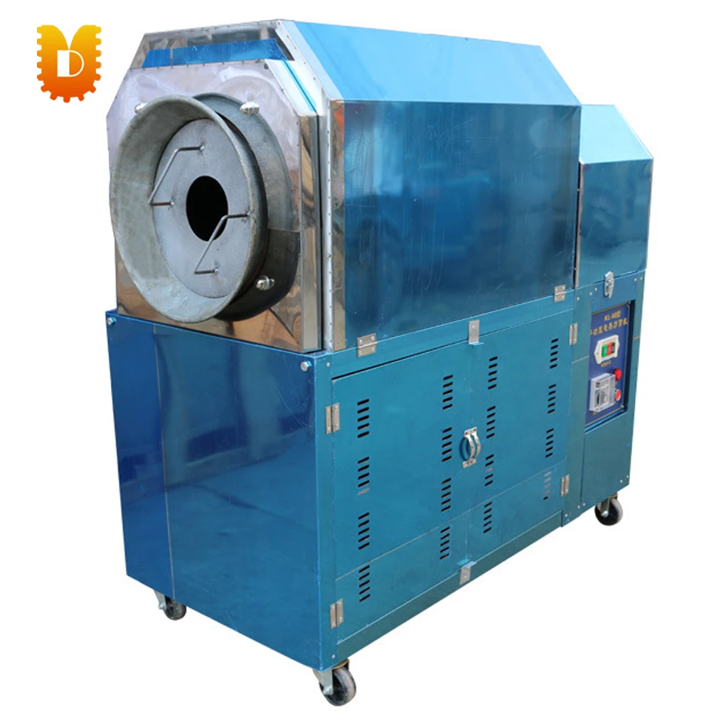 50 kg/std elektrische typ Kastanien rösten maschine/erdnüsse rösten maschine