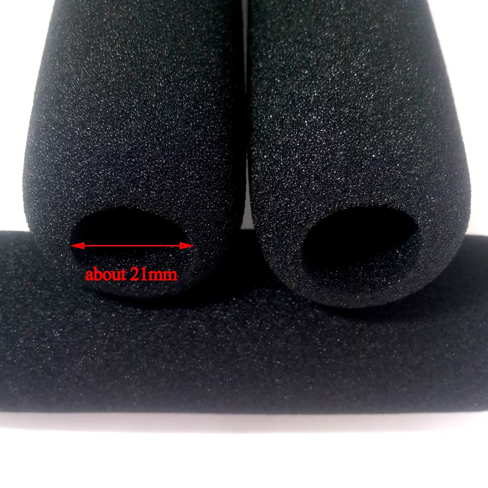 Lange Microfoon Spons Deksel Milieu Spons Voorruit Voor 18 ~ 20Cm Professionele Interview Camera Microfoon Stofdicht Cap