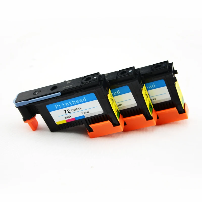 

JIANYINGCHEN (3 pieces/lot) remanufactured color printhead for HP72 use for Designjet T1100/T1100ps/T1100 MFP/Design jet T610