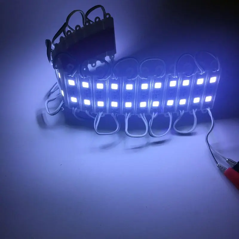 100pcs/lot Mini led module DC12V 5054 2 LED Modules Waterproof Led Backlight for Advertising Super Brighter Billboard