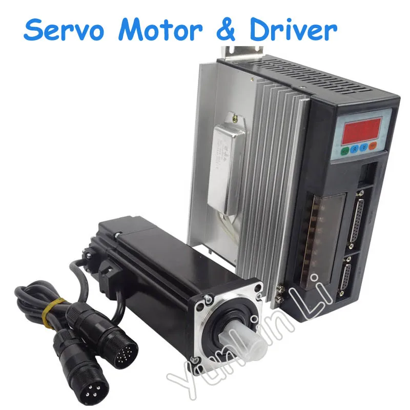 AC Servo Motor 1.91N.M 600W 3000RPM 60ST with Driver System 60ST-M01930