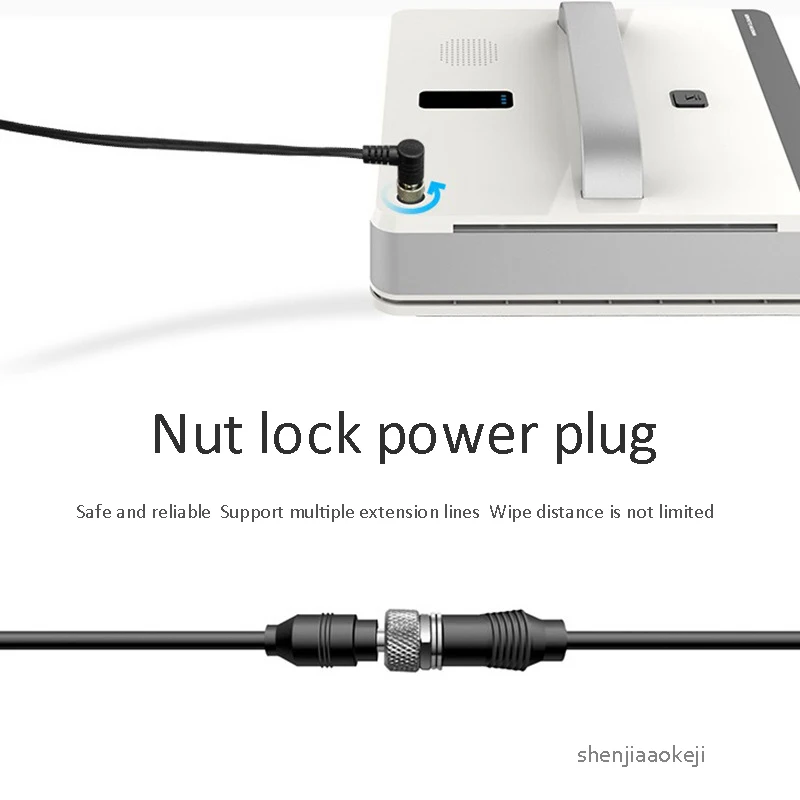 Window Vacuum Cleaner Smart window cleaning robot Remote Control High Suction Anti-Falling Washer Robot Sweeper 220V  75W