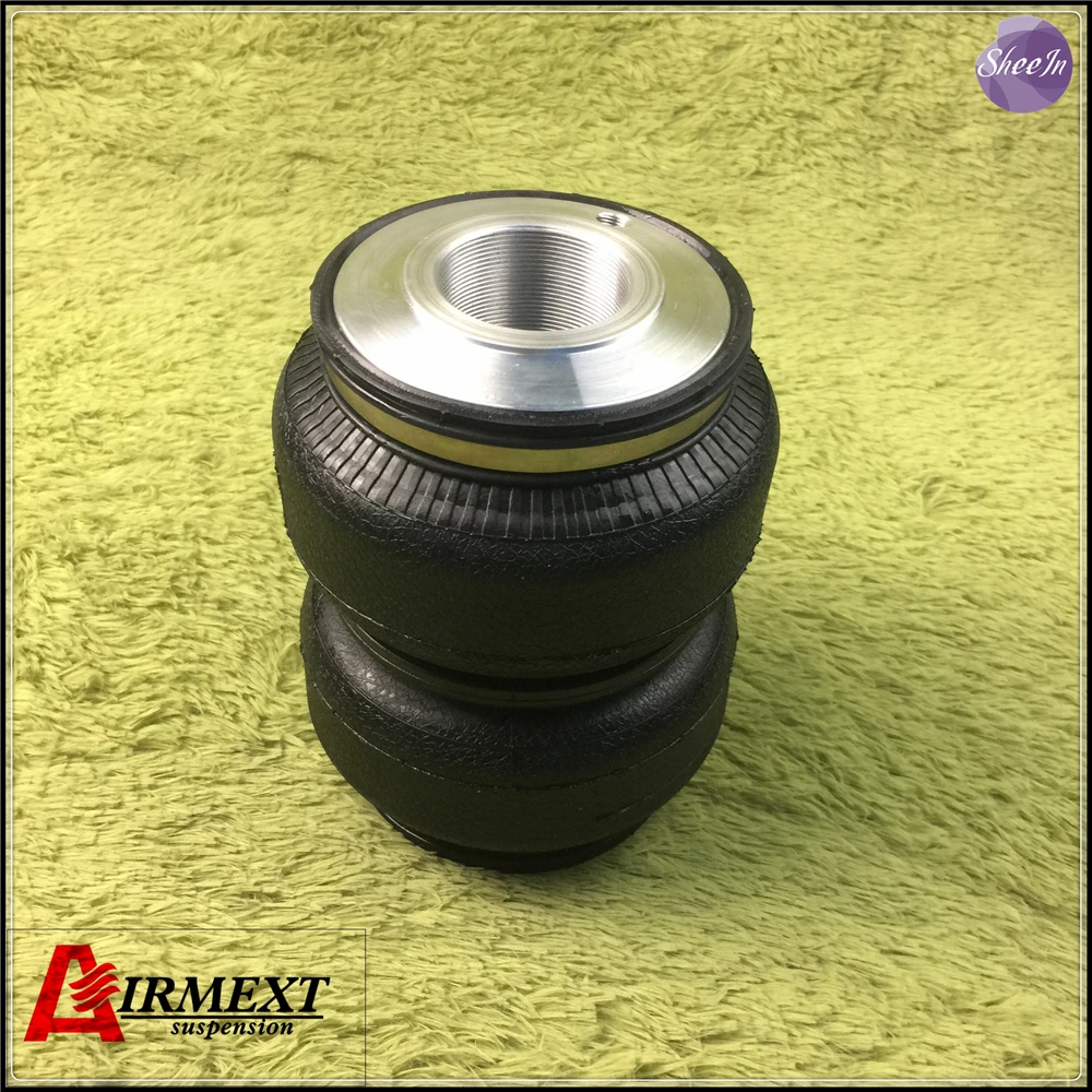 SN142187BL2-BCV-S/ Airlift 5813Fit BC V1 type coilover(Thread M50*1.5)/Air suspension Double bellows airspring pneumatic /airbag