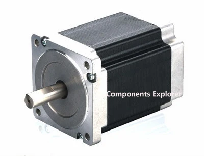 

Stepper Motor,Nema23 Stepper Motor 57BYGH627 3.0A 270oz-in 76mm 4-lead