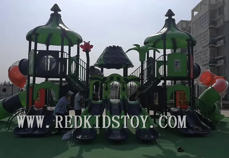 Premium Quality Tropical Rain Forest Series Amazing Large Amusement Park Playground for Children HZ-18RDYLH001