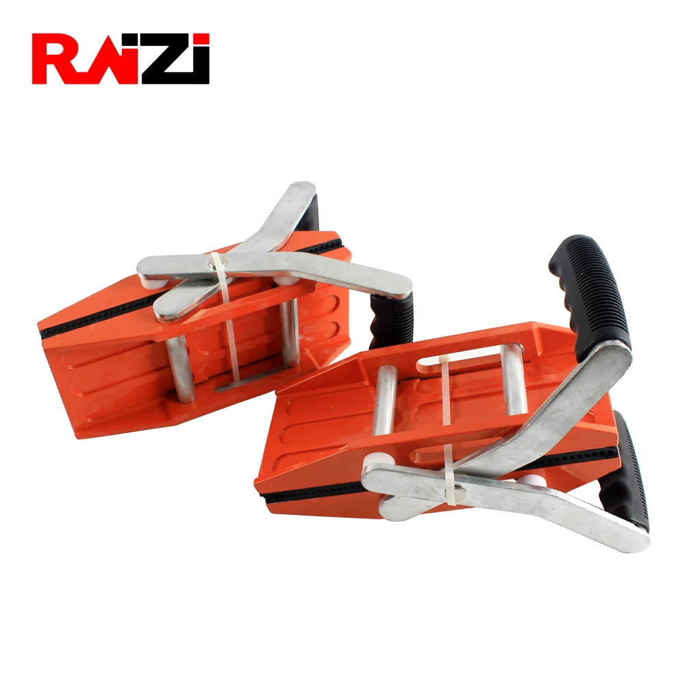 Raizi 1 Pair Double Handed Granite Carry Clamps 0-54 mm Glass Granite Stone Handling Lifting Tools