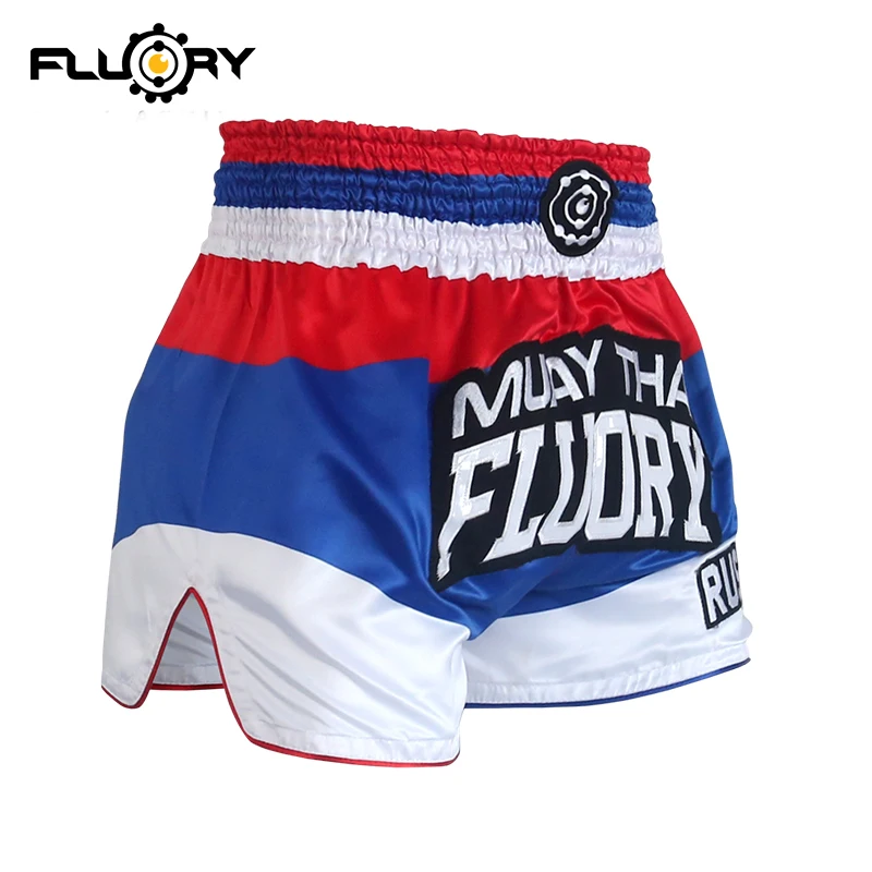 Fluory spodenki muay thai Sanda boks MMA walki dorosłych dzieci szorty 2019 w nowym stylu