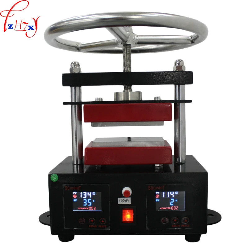 1PC m220 High pressure upper plate hot stamping machine 6*12CM hand spin rosin press machine heat stamping machine 110/220V