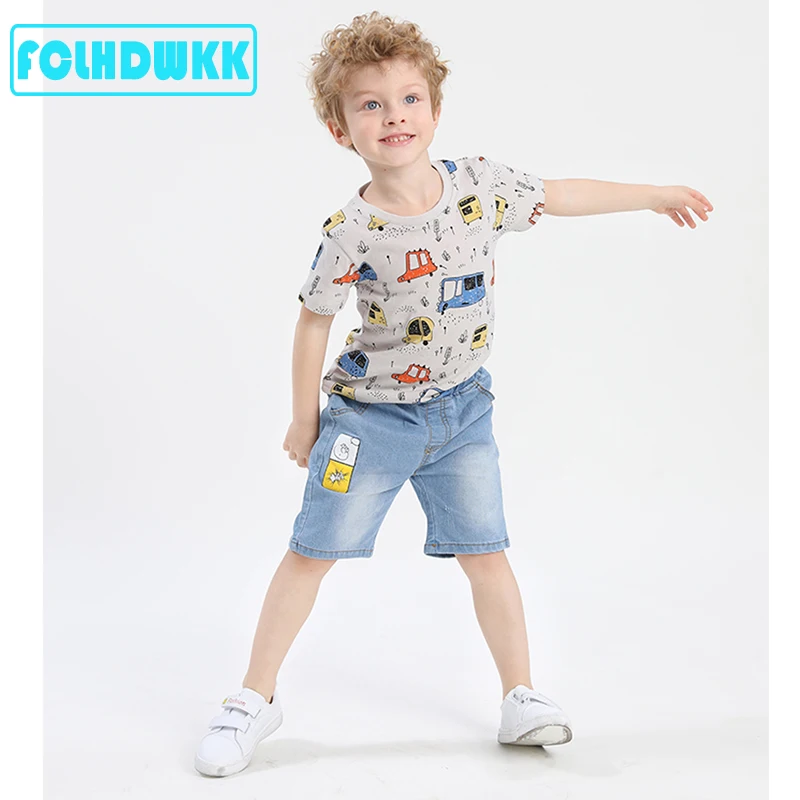 kids clothing 2019 new denim for girls short hot summer baby boys shorts beach pants shorts cotton sports 2 3 4 5 6 7 8 9 years
